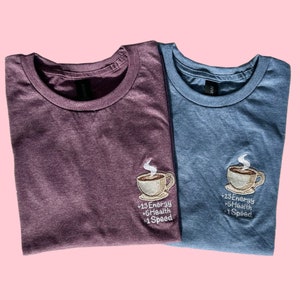 Tea Stats Gaming T-Shirt: Cozy Gamer Girl Tee