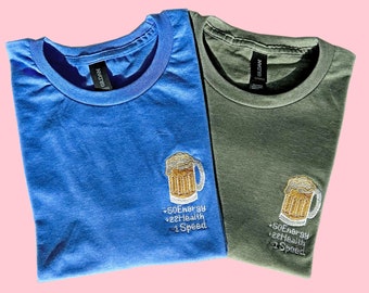 Beer Stats Gaming T-Shirt: Cozy Indie Gamer Tee