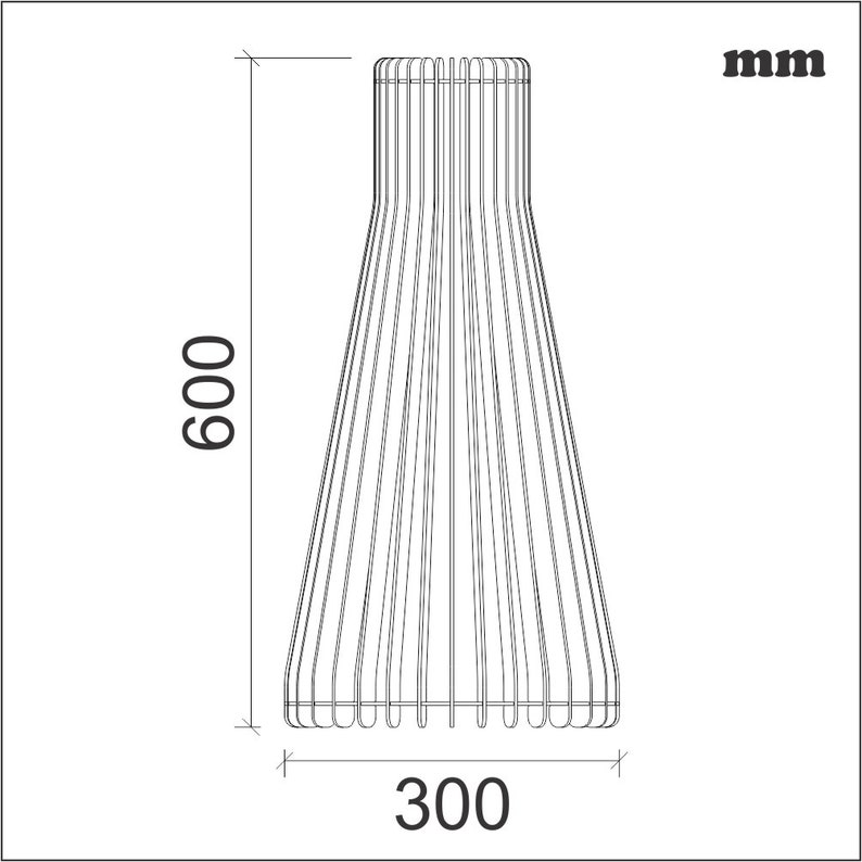 Broom Stick Lamp Laser Cut, CNC File, DXF, CDR Etsy