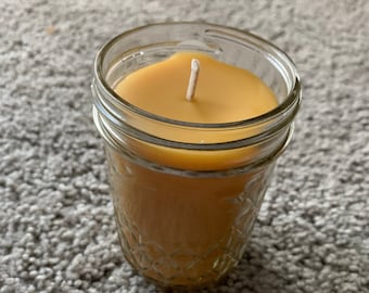 8oz Beeswax Candle