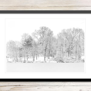 Winter Landscape Photo Instant Download, Printable Photo Wall Art ...