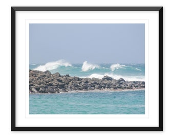 Hawaii Ocean Waves Photo, North Shore Seascape Print