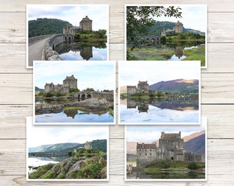 Eilean Donan Castle Note Cards, Scotland Travel Set