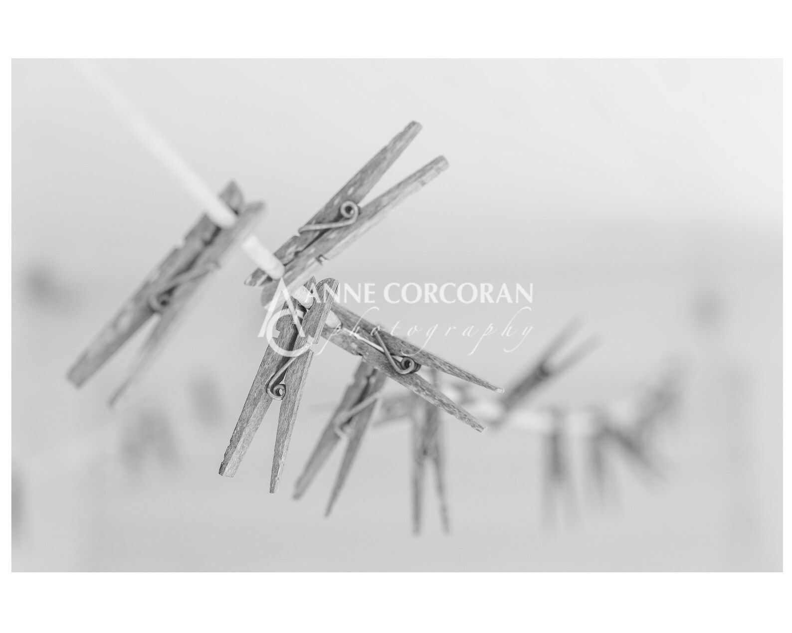 Weathered Clothespins Photo Printable Set, Rustic Laundry Room Decor ...