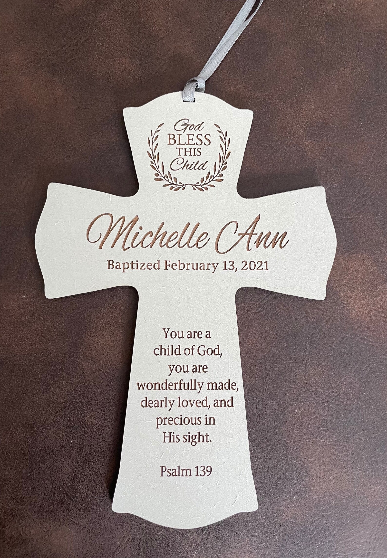 Baptism Cross Personalized Baptism Cross Personalized Etsy
