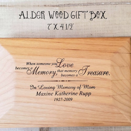 Personalized Bereavement Gift Box Personalized Bereavement Etsy
