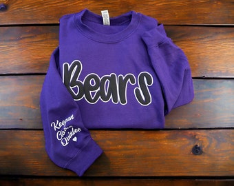 Puff Bears School Spirit - Sudadera morada