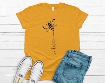 Déjalo abeja - Bella+Camiseta Canvas