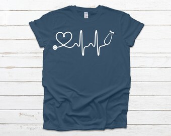 Camiseta Softstyle de la vida de la enfermera