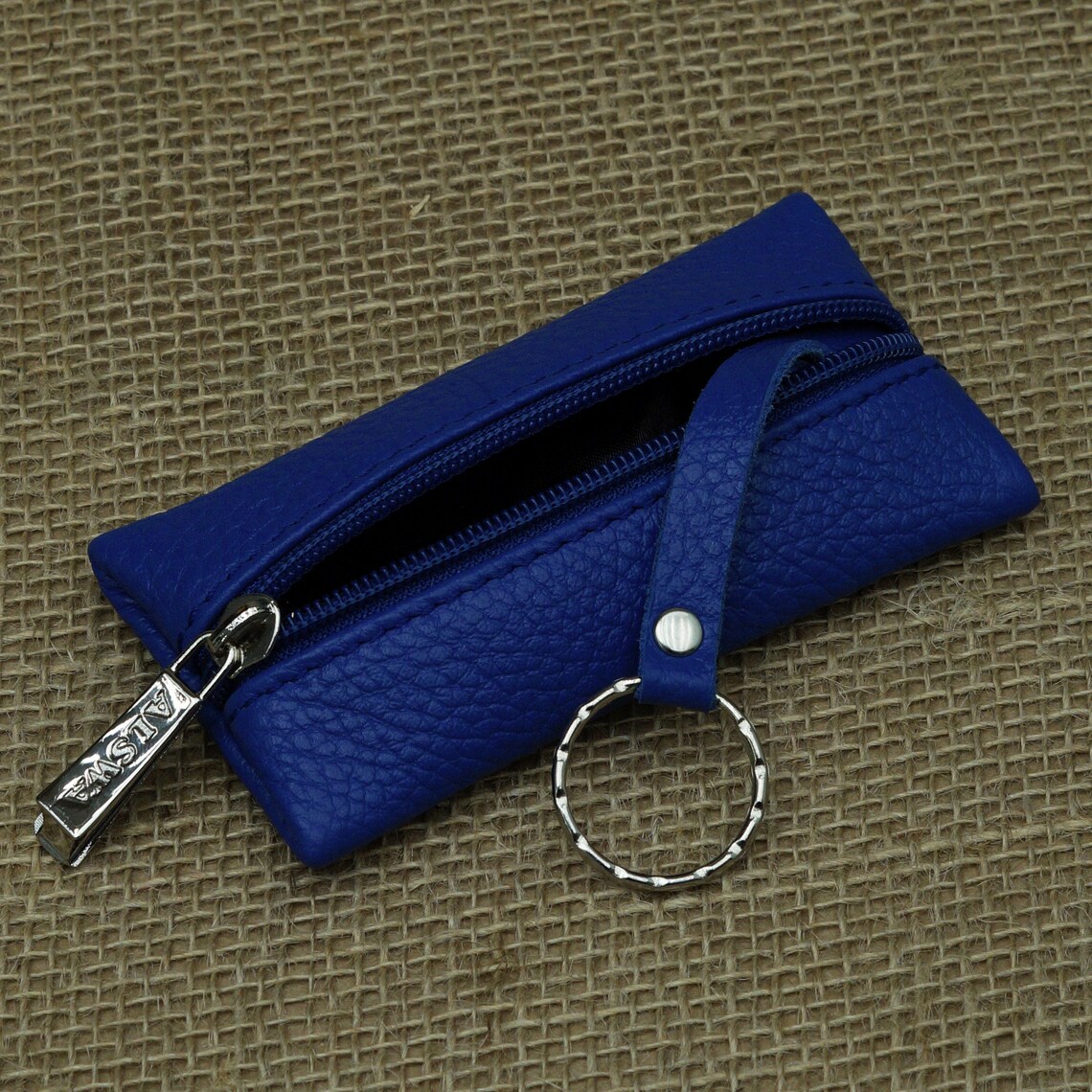 Key Pouch Key Case Leather Key Case Keychain Pouch Leather Etsy