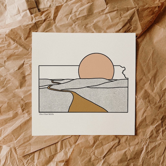 The Flint Hills Art Print The Flint Hills Art Print