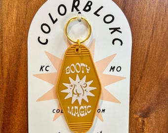 Booty Magic Motel Keychain