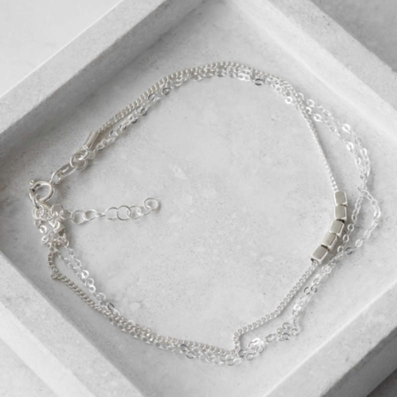Silver Anklet Beach Jewelry Anklets For Women Foot Accessories Foot Jewelry Silver Ankle Bracelet Foot Bracelet Summer Jewelry