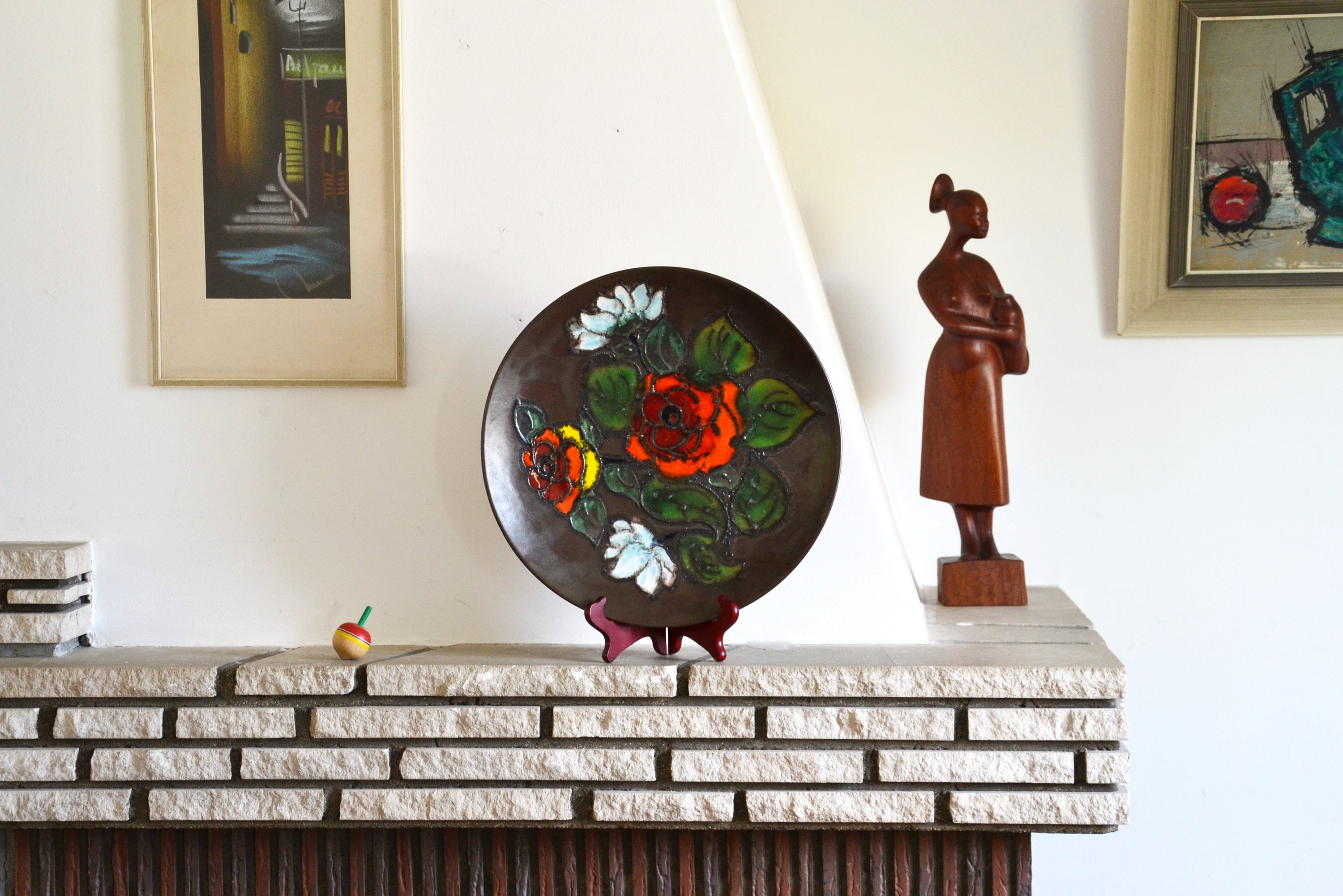 【d-194/k】ヴィンテージ ウォールプレート Ruscha 786 Ruscha Wall Plates - Etsy