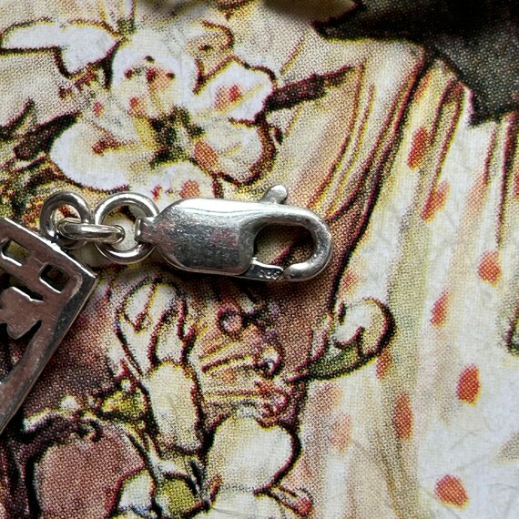 Vintage silver bracelet in a Rennie Mackintosh in… - image 5