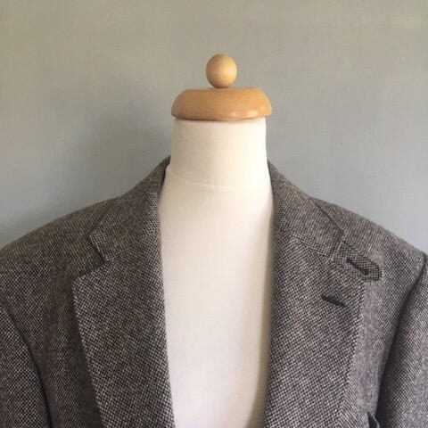 Image of Beautiful Vintage Tweed Wool Jacket By Timothy Everest For Marks & Spencer. Size 44/L/xl
