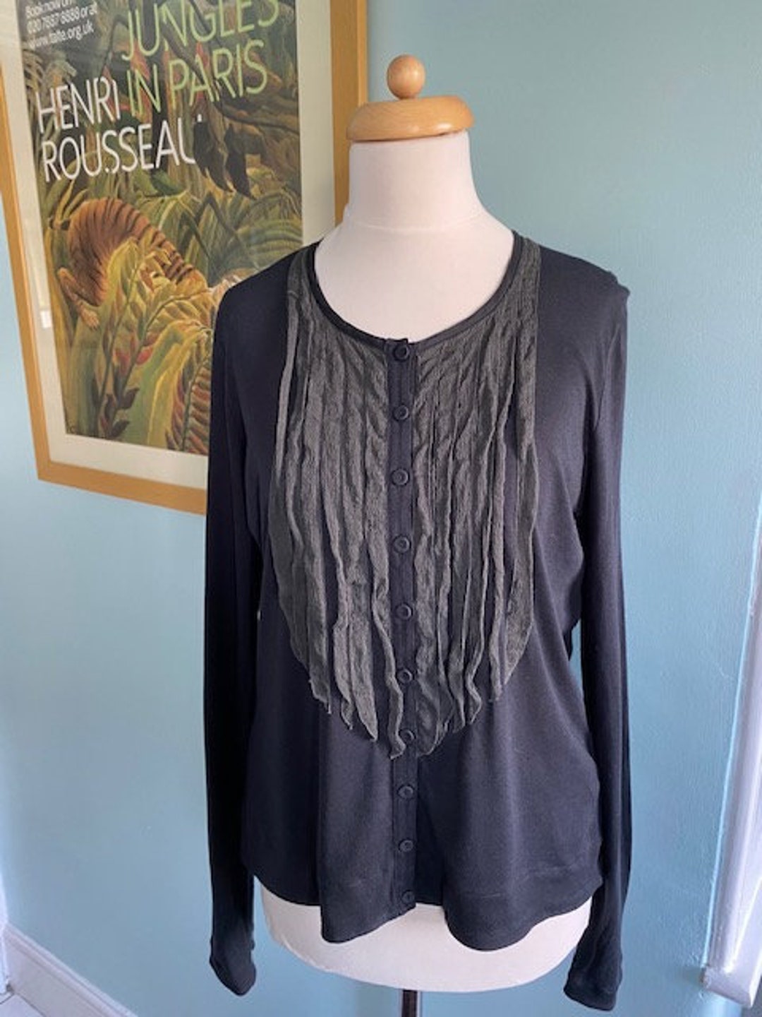 Vintage Noughties Elegant Black Silk and Cotton Top by Jigsaw. - Etsy UK