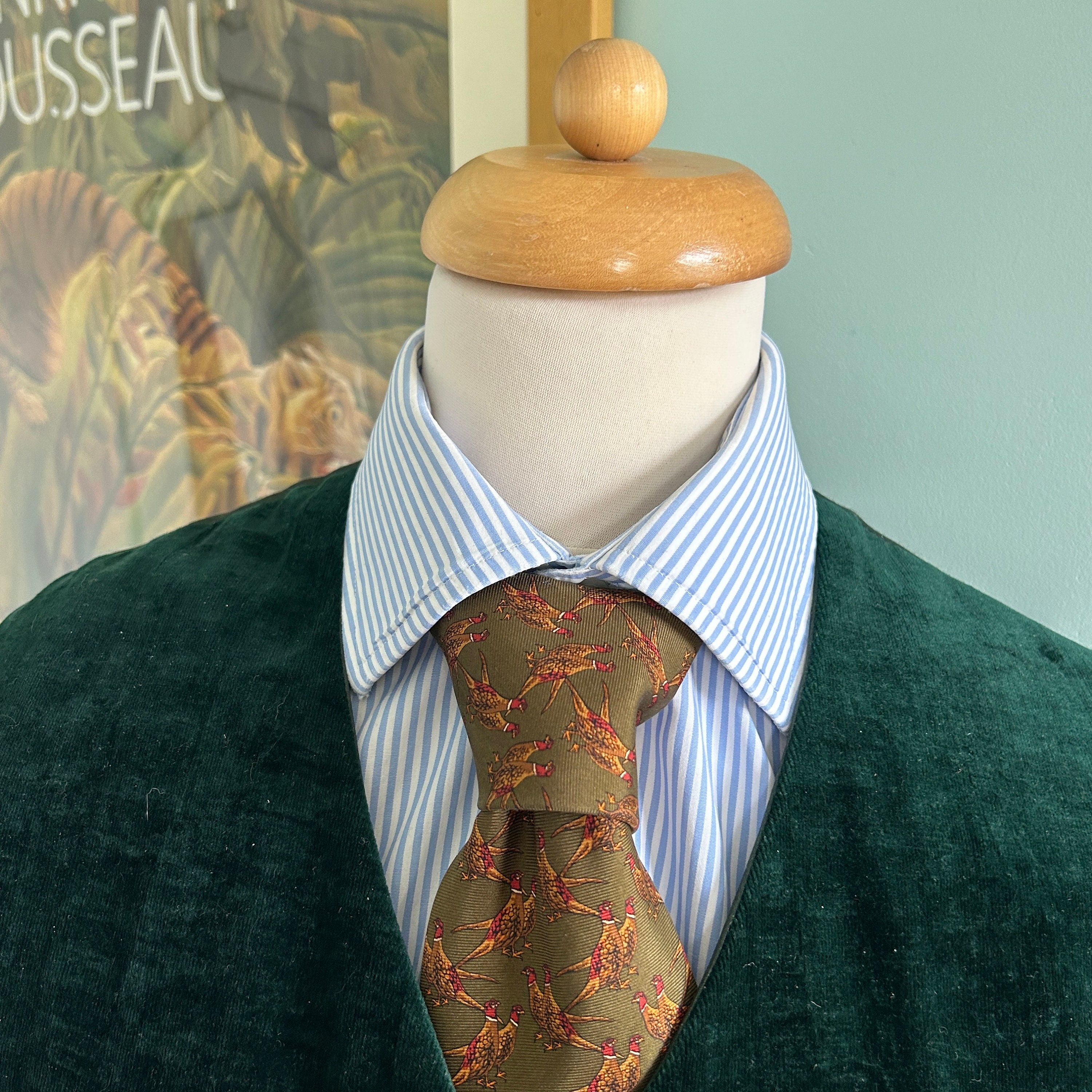 Vintage Gentleman's Silk Tie by John Comfort. - Etsy