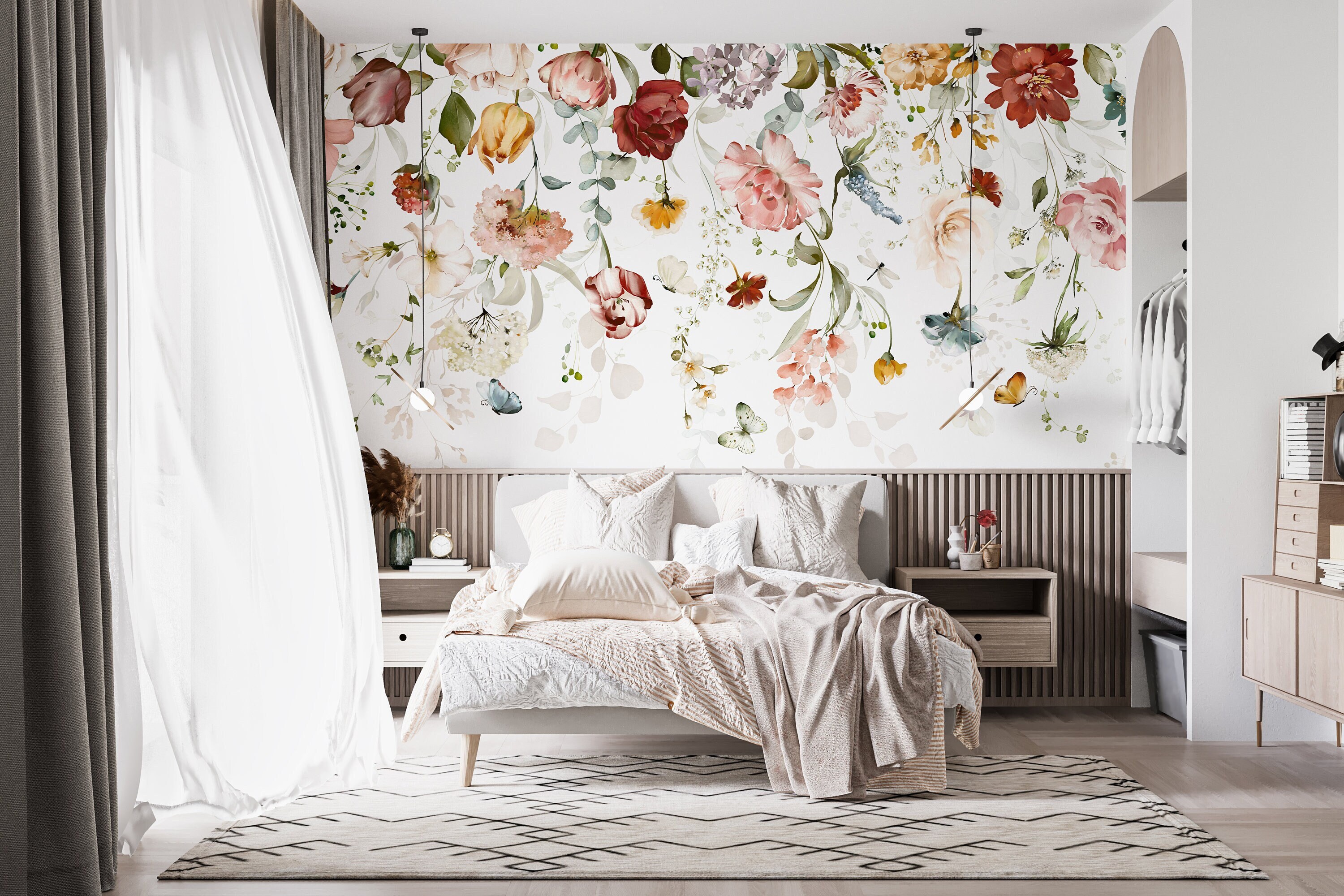Bedroom Wallpaper - Etsy Bedroom Wallpaper - Etsy