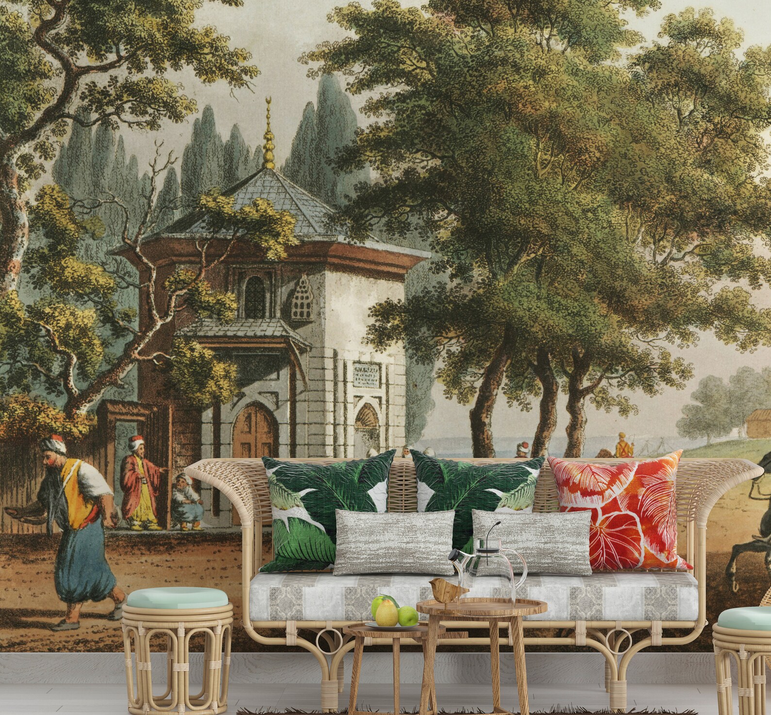 Artistic Village Paint Larchmont Scene Art Artistic Village Paint Larchmont Scene Art