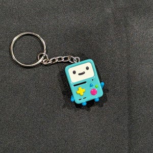 Adventure time Inspired BMO Keychain