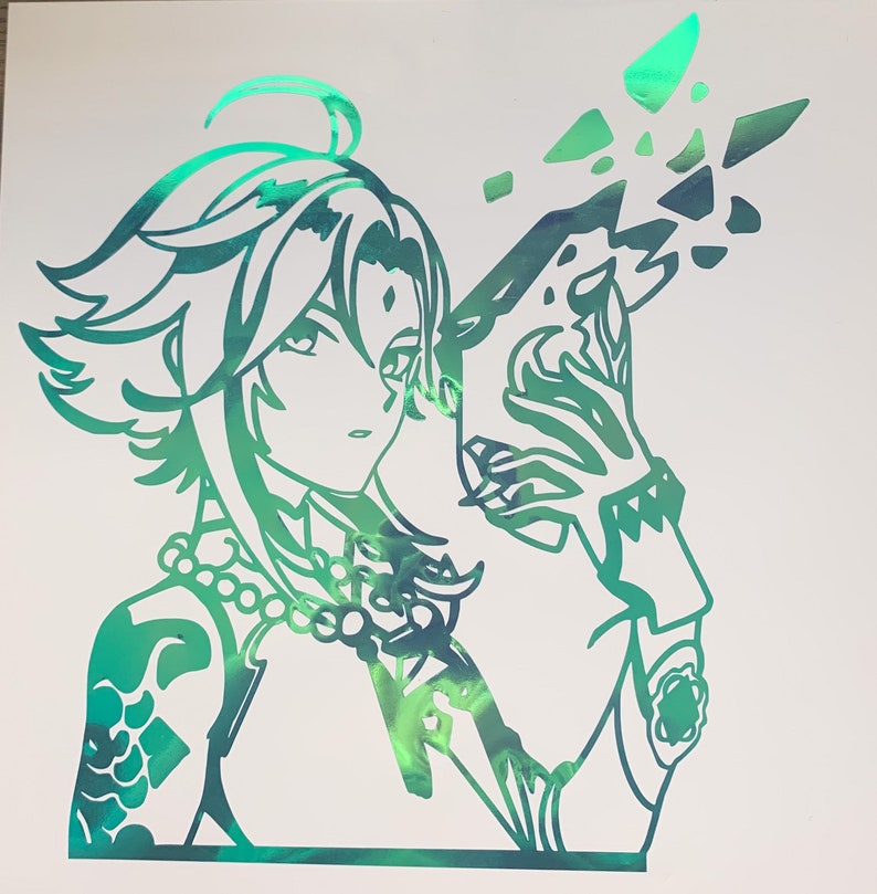 Xiao Genshin Impact Vinyl Decal Sticker Etsy Australia