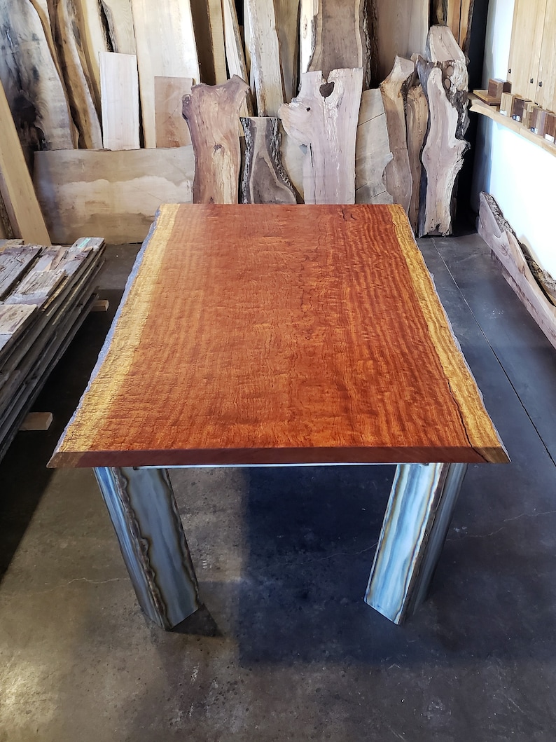 African Bubinga Dining Table Etsy