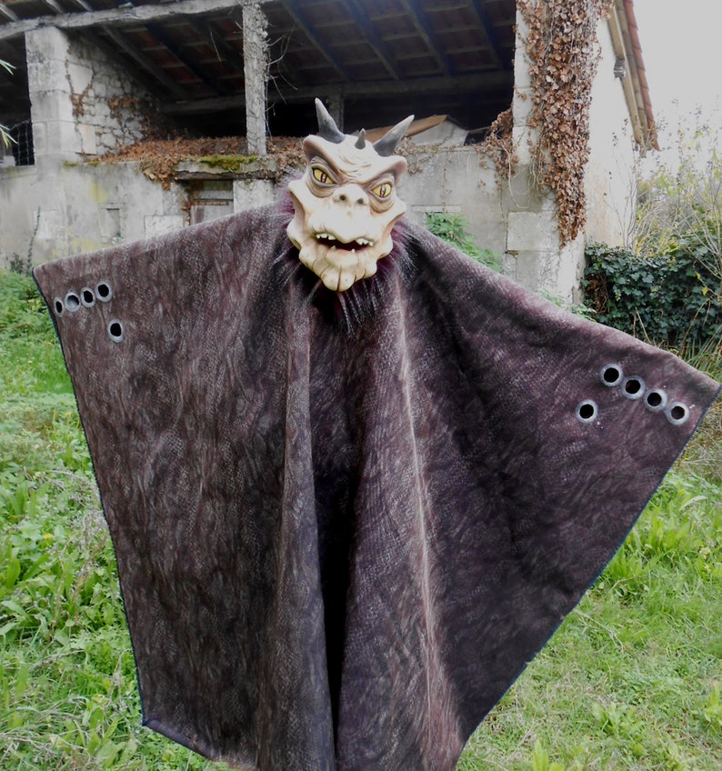 Male Demon Puppet in Latex Can Be Used by Professionals Etsy