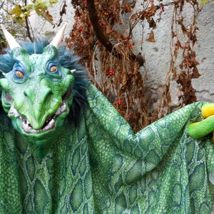 Latex Dragon Puppet: kan worden gebruikt door professionals afbeelding 8