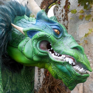 Latex Dragon Puppet: kan worden gebruikt door professionals afbeelding 7