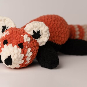 Crochet Pattern Only- Cozy Red Panda Plushie