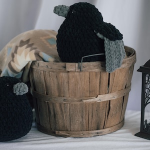 Crochet Pattern Only- Cozy Crow