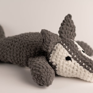 Cozy Plains Wolf Snuggler - Plushie