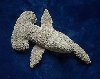 自作ぬいぐるみ・サメの男の子 Amazon.co.jp: ZHONGXIN MADE 深海魚シミュレーションシュモクザメ