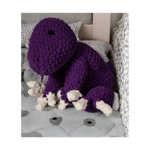 Crochet Pattern Only- Cozy Lil Velociraptor