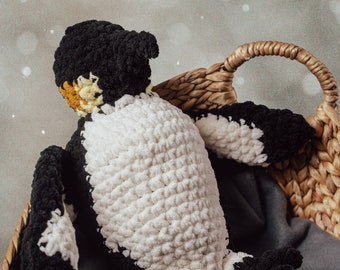 Cozy Arctic Penguin Plushie