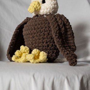 Crochet Pattern Only Cozy Bald Eagle image 2