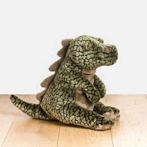 Stuffed dinosaur Willy 45cm Handmade in Italy Realistic animals image 1