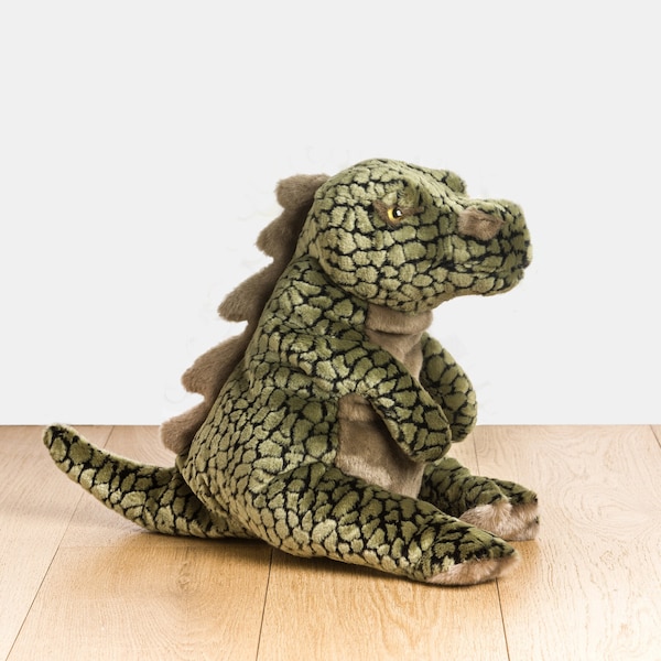 Kuschel Dinosaurier ""Willy"" 45cm- Handgemacht in Italien - Realistische Tiere."