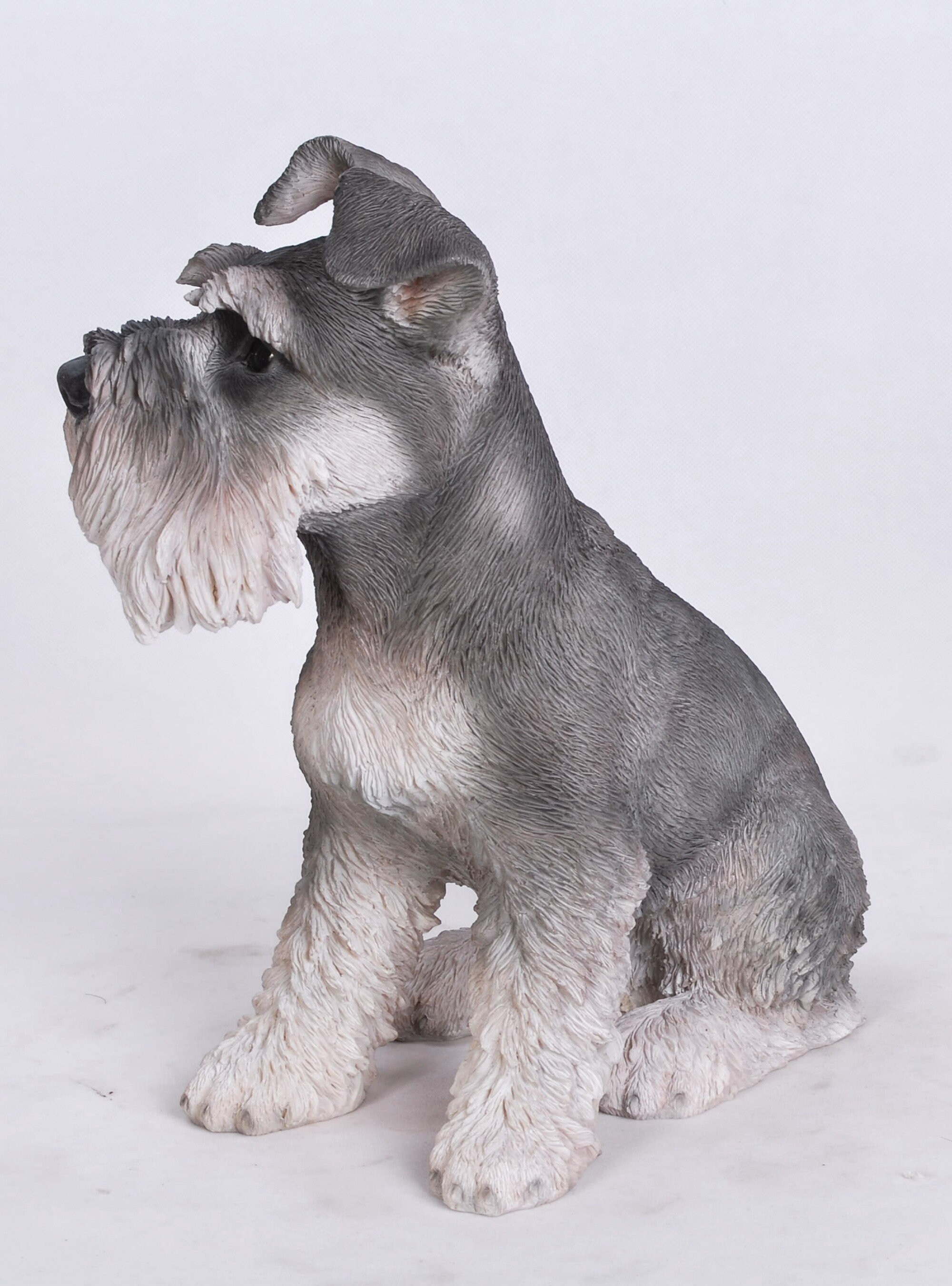 Dog-Schnauzer-Grey-Garden Statue Garden Decoration Home | Etsy