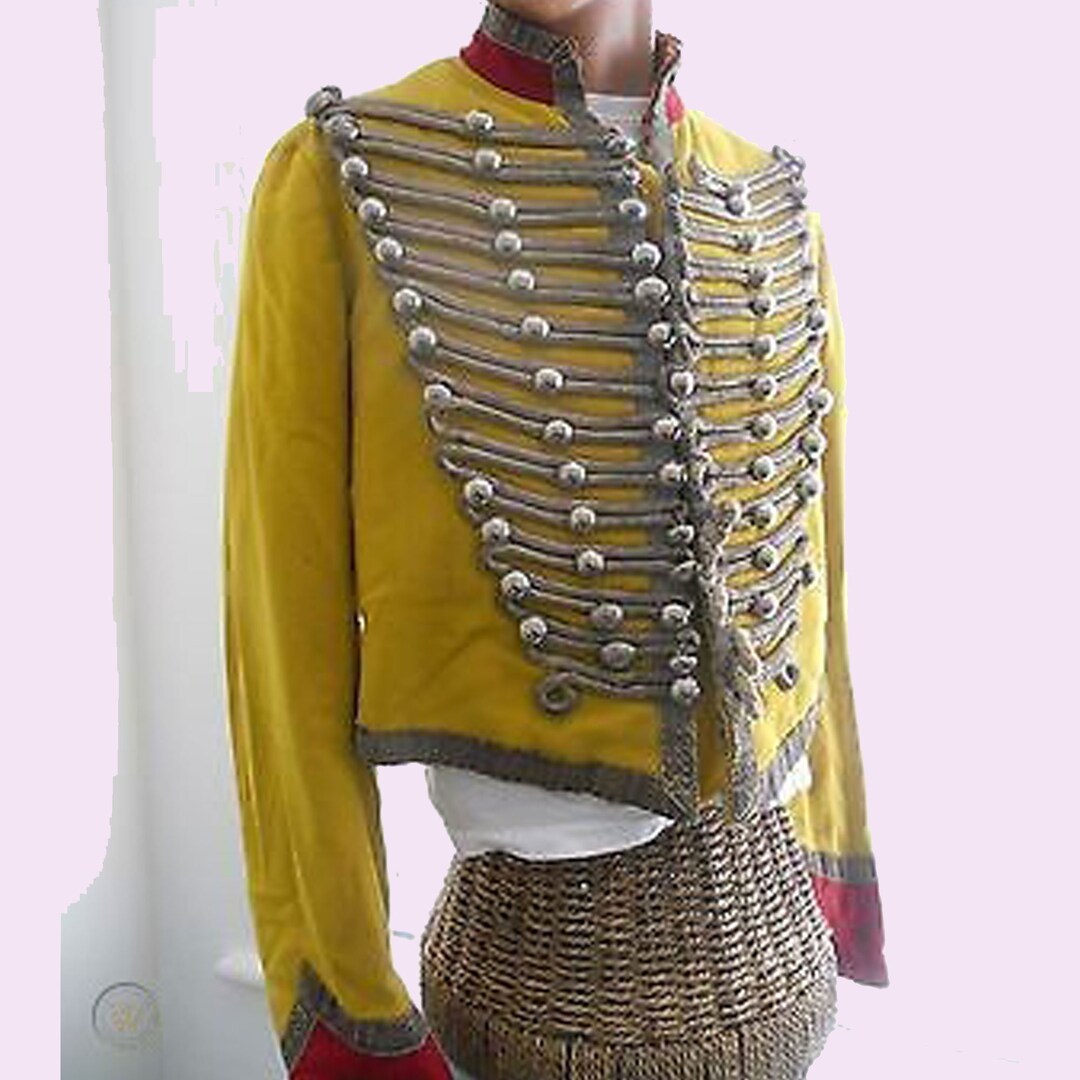 HUSSAR'S JACKET Theatrical Wear, Replica Jacket, Military Antique