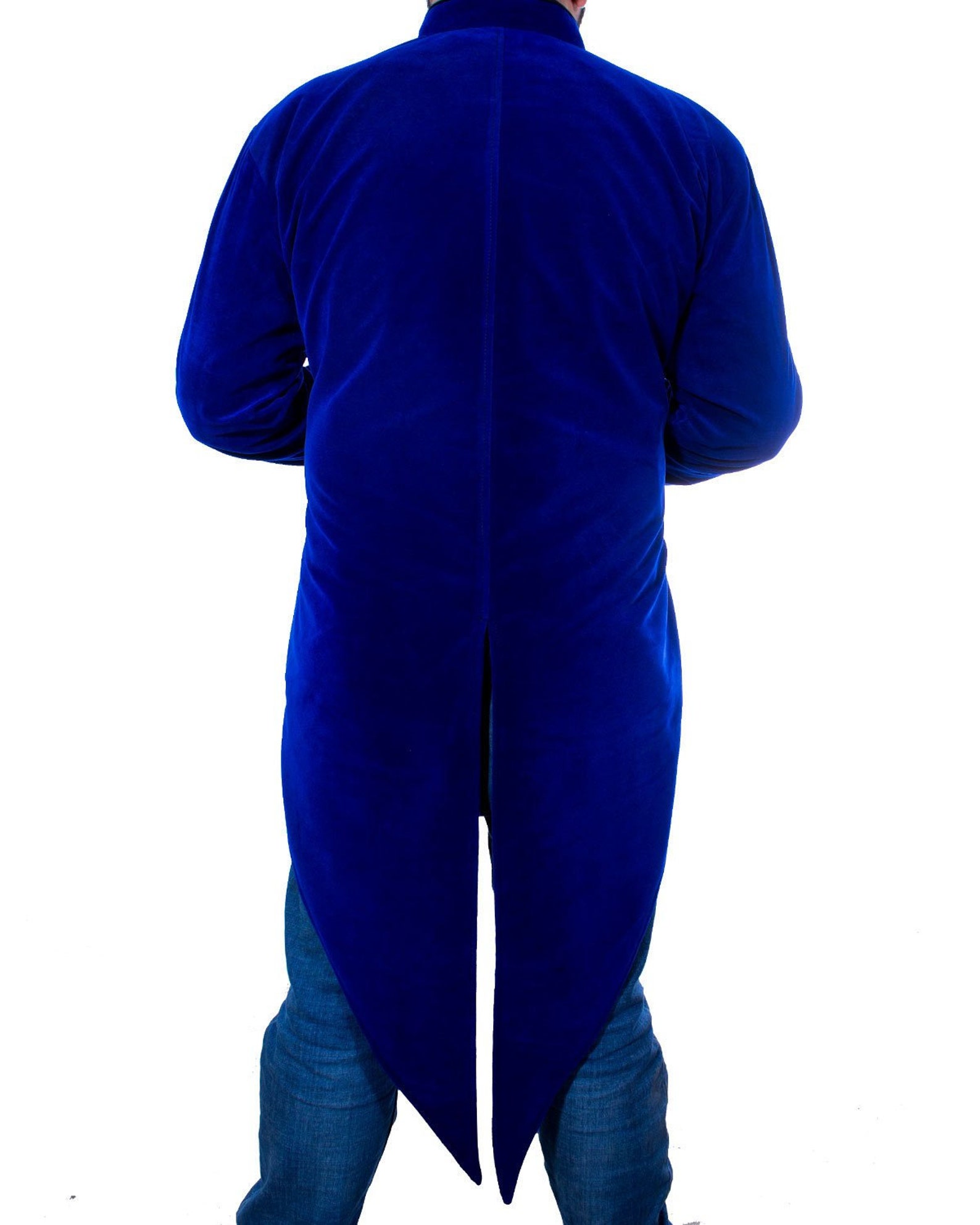 Designer Blue Velvet Jacket for Ladies and Gents Blue Velvet Etsy UK