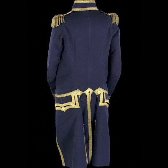 Uniforme militar de regencia azul marino Chaqueta de hombre, abrigo de  almirante, uniforme de regencia militar, uniforme de regencia azul marino -   México