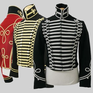 Hussars Pelise (Plain) , British war jacket, civil war jacket, British war jackets online