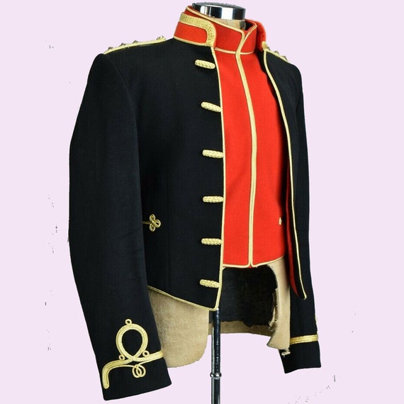 Queen's Royal Hussars Officer's Mess Dress Uniform Etsy