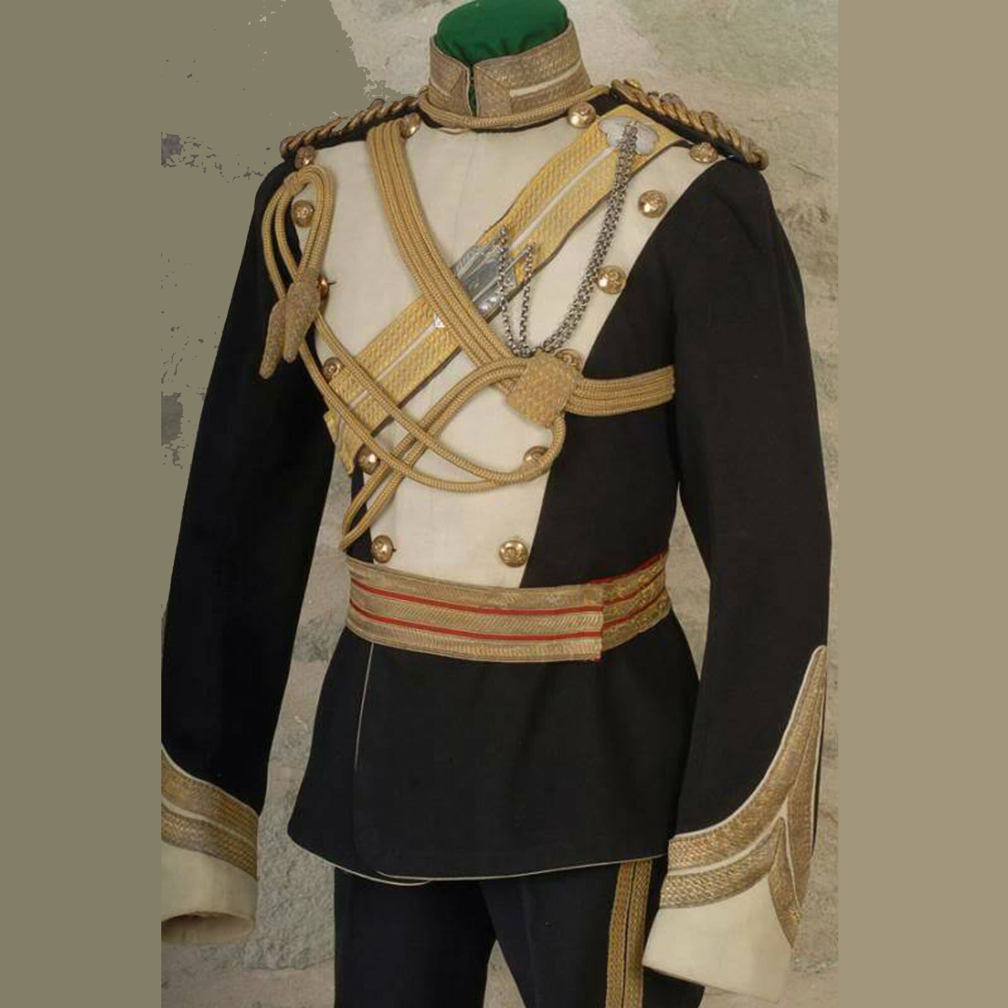 New Military 17th Lancers Officer Parade Uniform Sale Coat Etsy