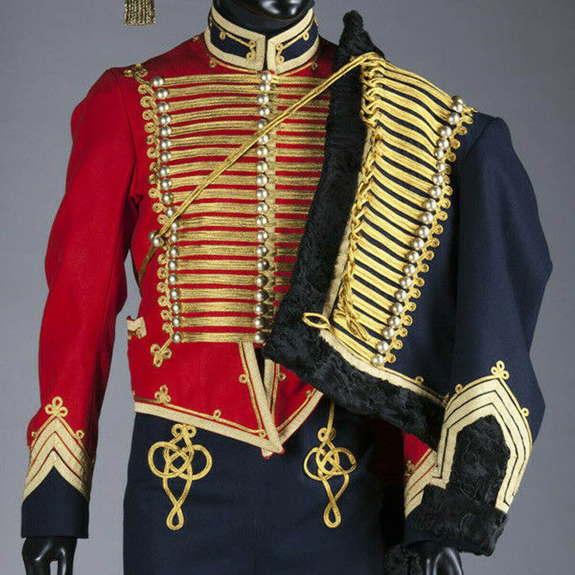 Men's British Uniform Regency Military Uniform Men's Etsy