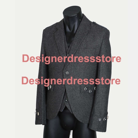 tweed argyll jacket