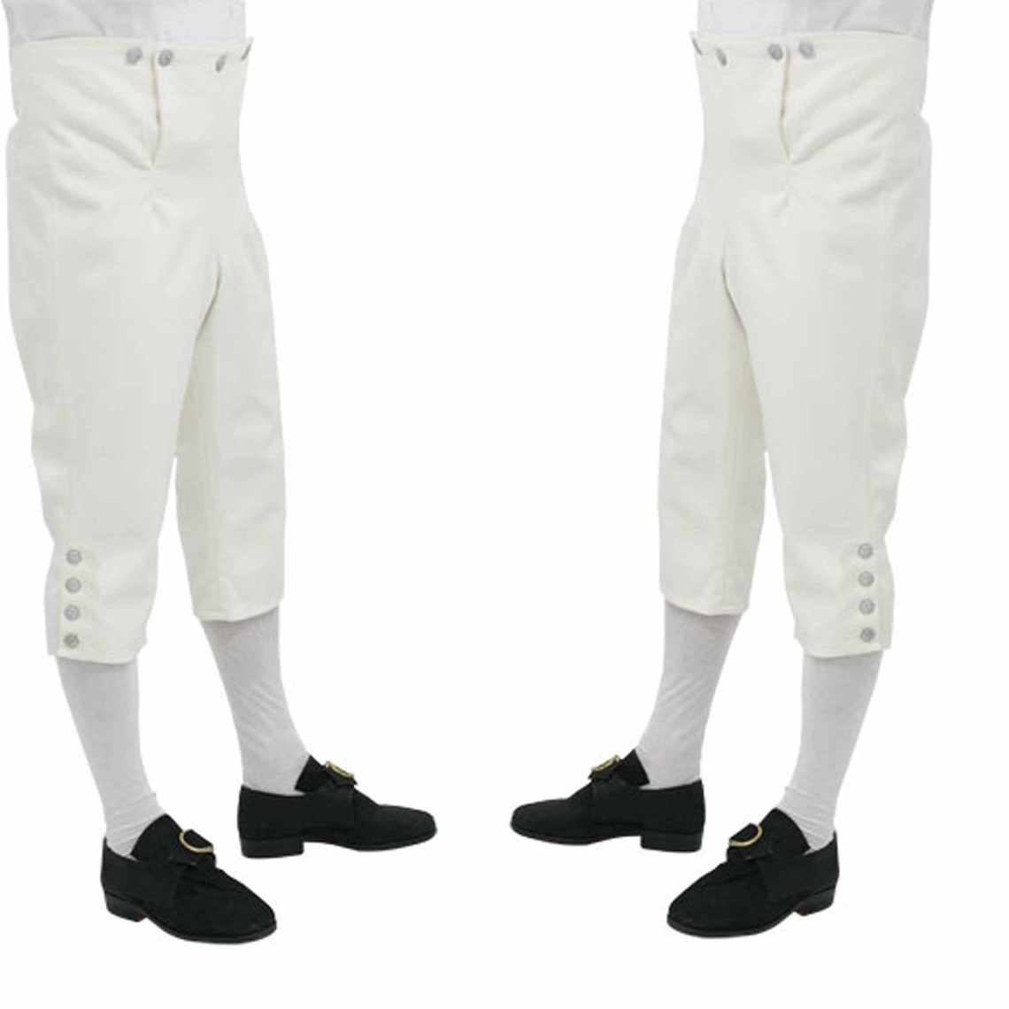 White Breeches Military Grade Trousers Military Breeches Etsy UK