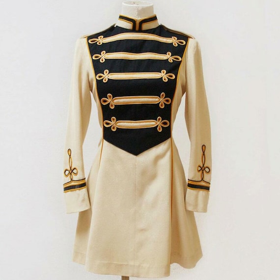 New 50s Majorette Handmade Military Marching Band Uniform Jacket